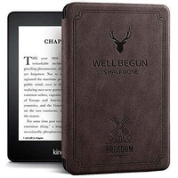 Proelite Smart Deer Flip Case Cover For Amazon Kindle Paperwhite 6.8" 11Th Generation (Coffee) [Fits Signature Edition Also]
