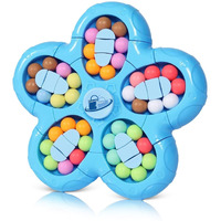Jambuwala Enterprise Magic Bean Toy, Rotating Magic Bean Fidget Toys 2-In-1, Magic Ball Brain Teaser Game, Gift For Kids Boys Girls, Magic Cube Toy For Kids Puzzle Educational Toys For 3+ Multi-Color