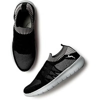 Marc Loire Slip-On Sneakers For Women, Lightweight & Comfortable Walking Sports Shoes Without Laces Black - 6 Uk