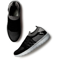 Marc Loire Slip-On Sneakers For Women, Lightweight & Comfortable Walking Sports Shoes Without Laces Black - 5 Uk
