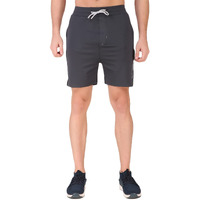 Fitinc Stretchable Lycra Shorts For Men & Boys | Gym Half Pants For Men Workout With Zip Pockets | Quick Dry Training Shorts For Man For Active Sports - Xx-Large, Grey
