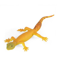 Super Toy Reptile Toy For Kids Realistic Gecko Lizard Figurine Rubber Animal Cold Blooded Lifelike Soft Prank Toys Educational Gift Boys Girls