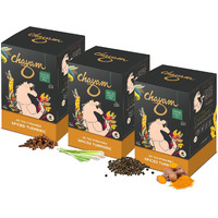 Chayam Spiced Turmeric Tea Bags With Ginger, Black Pepper | 20 Tea Bags, Pack Of 3 | Herbal Tea | For Immunity, Stress Relief, Good Digestion