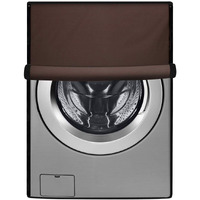 Stylista Polyester Washing Machine Cover Compatible For Samsung 8 Kg Fully-Automatic Front Loading Wd80T604Dbx/Tl, Coffee