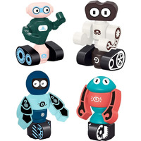 Funblast Magnetic Robots Toy - Diy Robot Building Stem Educational Toys For 3+ Years Kids/Boys (Multicolor)