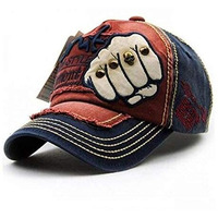 Handcuffs Baseball Cap For Men & Women | Sun Hat | Stylish | Cotton | Adjustable Strap | Summer Wear | Outdoor Activities | Sports | Fitness Casual | Caps Hats (Navy Blue)