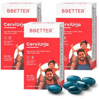 Bbetter Cerviurja -Ayurvedic Neck, Shoulder Pain Relief & Cervical Spondylitis Relief | Made By Taila Paka Vidhi Method | 180 Softgels