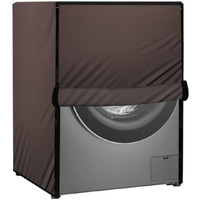 Stylista Washing Machine Cover Compatible For Front Load Ifb Senator Aqua Sx - 8 Kg Coffee