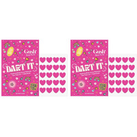 Gush Beauty Acne Pimple Patch | 20 Hydrocolloid Patches With Tea Tree Oil | For Active Surface Acne | Reduces Acne, Pimples & Excess Oil Overnight | (Heart, Pack Of 2)