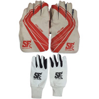 Saifi Sports Cricket Wicket Keeping & Inner Gloves For Boys And Yoth 10 To 15 Years (Boys)