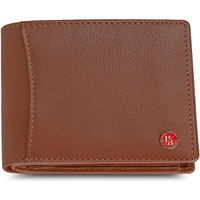 Hornbull Vegas Rust Rfid Blocking Leather Wallet For Men | Wallets Men Leather | Mens Wallet