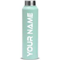 Speedex Stainless Steel Water Bottle 1 Ltr For Kids, Boys, Girls, 1 Litre Bottles For Gym, Sports, Fridge Use, School & Office - 1000Ml, Pastel Green Colour, Steel Cap