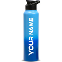 Speedex Stainless Steel Water Bottle 1 Ltr For Kids, Boys, Girls, 1 Litre Bottles For Gym, Sports, Fridge Use, School & Office - 1000Ml, Blue Blue Colour, Sipper Cap