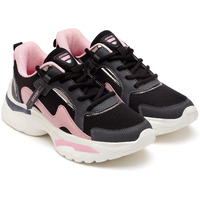 Asian Women's Superfly-04 Sports Running Shoes With Superior Cushioning Technology Lightweight Construction & Memory Foam Insole Casual Sneaker Shoes For Women's & Girl's Black Pink