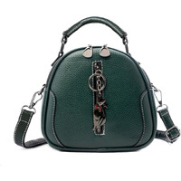 Inovera (Label) Sling Bag For Women | Faux Leather Cross Body Bags For Girls | Travel Shoulder Handbag With Adjustable Strap (Green)