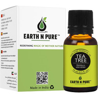 Earth N Pure Tea Tree Essential Oil For Scalp Care, Skin Care And Relief From Acne And Pimples | 15 Ml