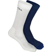 Heelium Bamboo Crew Length Socks For Men, Formal Full Length Socks, Odour Free, Breathable Mesh & Padded Base, Office & Sports