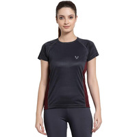 Uzarus Womens Dry Fit Workout Top Sports Gym Regular Fit T-Shirt (Xxl, Stone)