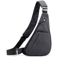 Gustave Sling Bag For Men Waterproof Fanny Pack Cross Body Bag Stylish Side Bag With Adujustable Shoulder Strap Lightweight For Outdoor, Travel, Hiking, Sports(22Cm X 4Cm X 35Cm)