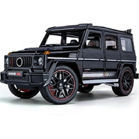 Manaki Enterprise 1:18 M-Benz Brabos 800 Alloy Metal Model Sports Car Exclusive Pull Back Die-Cast Toy Car With Openable Doors & Light Music Toys For Kids, Black
