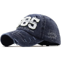 Handcuffs Stylish Cotton Adjustable Baseball Cap For Men And Women, Embroidered Unisex Cap For Summers (Blue)