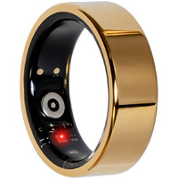 Alti Velo X1 Smart Ring: Health & Fitness Tracker For Men & Women With Sleep, Spo2, Stress, Heart Rate, Hrv, Period Tracking, 20+ Sports Modes, Ip67 Waterproof, Lightweight (Gold, 7)
