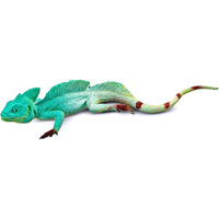 Super Toy Reptile Toy For Kids Realistic Gecko Lizard Blue Ocean Chameleon Figurine Rubber Animal Cold Blooded Lifelike Soft Prank Toys Educational Gift Boys Girls