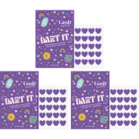 Gush Beauty Acne Pimple Patch | 20 Hydrocolloid Patches With Tea Tree Oil | For Active Surface Acne | Reduces Acne, Pimples & Excess Oil Overnight | (Purple Heart, Pack Of 3)