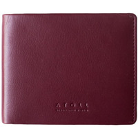 Atoll Bifold Leather Wallet For Men, Genuine Leather Wallets For Men With Rfid Blocking | 14 Slots | Rfid Protected Minimalist Slim Purse (Burgundy)