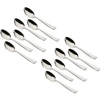 Kanshita's Rasoiware Stainless Steel Tea Spoon, Food Grade Steel For Home & Kitchen Set Of 12 Pcs