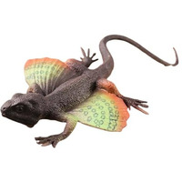 Super Toy Maculatus Reptile Toy For Kids Realistic Gecko Lizard Figurine Rubber Animal Cold Blooded Lifelike Soft Prank Toys Educational Gift Boys Girls
