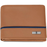 Hornbull Denial Leather Wallet For Men | Wallets Men With Rfid Blocking | Mens Wallet Cognac Brown