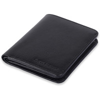 Steve Jhonson Pure Leather Purse For Men - Rfid Protected Wallets For Men - Bi Fold Slim Wallet For Men - Original Men's Wallet For Gift - Pop Up Leather Wallet For Men (Black)