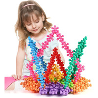 Ferio 50Pcs Star Blocks For Kids Star Link Block Toys For Kids Educational Toys For Kids Construction Building Blocks (For 3+ Year, Multicolor, Pack Of 50)