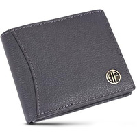 Hammonds Flycatcher Wallet For Men Leather Original, Men Wallet, Leather Wallet For Men Stylish Wallets For Man, Mens Wallet Leather, 6 Card Slots, Purse For Men Branded, Gift For Men - Grey