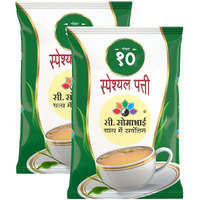 C. Somabhai's No. 10 Premium Ctc Leaf Tea - 2Kg, Assam Black Loose Leaf Tea - Strong, Aromatic & Rich, 2 Kg Kadak Chai Patti