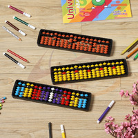 Unikus (Combo Pack Of 3) Educational Abacus Tool 17 Rods/Abacus Scale/Abacus Toys For Kids/Abacus Calculator/Abacus Tool For Kids To Enhance Their Counting Skills And Mathematics-17 Rod Combo Of 3