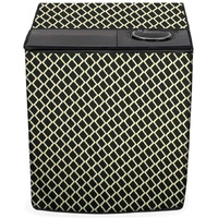 Stylista Washing Machine Cover Compatible For Lg 11 Kg Semi-Automatic Top Loading P1155Sraz Check Coffee