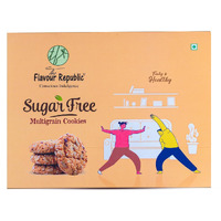 The Flavour Republic Sugar-Free Multigrain Biscuits | Wholesome Balance Of Taste & Nutrition | Flavourful & Delicious Tea Time Snacks | Eggless Cookies For Kids And Families (Pack Of 4 (600Gm))