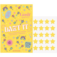 Gush Beauty Acne Pimple Patch | 20 Hydrocolloid Patches With Tea Tree Oil | Reduces Acne Pimples Excess Oil Overnight | For All Skin Types (Star 20 Count)
