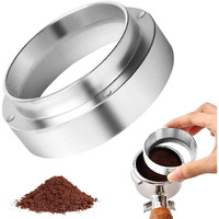Supvox 51Mm Portafilter Powder Ring Stainless Steel Magnetic Powder Ring Espresso Powder Ring Espresso Portafilter Accessories Prevent Ground Coffee From Spilling