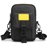 Ketmart Waist Bag For Unisex Fanny Pack For Hiking Travel Camping Running Sports Outdoors/Money Belt With Adjustable Strap(Color_Black)