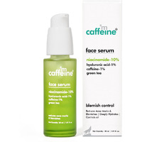 Mcaffeine 10% Niacinamide Face Serum For Acne Prone Skin & Oily Skin | With Goodness Of Hyaluronic Acid & Green Tea | For Men & Women | Ideal For Monsoon Season | 30Ml
