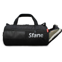 Sfane Gym Bags For Men With Separate Shoe Compartment Sports Gym Bag For Women Duffle Bags For Gym, Duffel Bags Sports Bag - Black