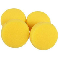 Amazon Brand  Umi Round Synthetic Paint Sponge For Painting, Crafts, Pottery, Cleaning And More (Set Of 4 Pc)