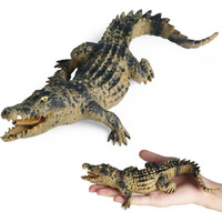 Super Toy Realistic Animal Figure Toy Set, Baby Crocodile Figurine Set For Boys And Girls, Educational Toy Animal, Cold Blooded Animal Set, Props Toys, Prank Toy, Lifelike Animal Toy