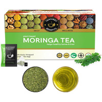 Teacurry Moringa Tea Bags (30 Tea Bags) - Helps With Digestion, Immunity, Anti Aging | Moringa Tea Bags For Weight Management