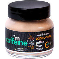 Mcaffeine Anti Acne Cappuccino Coffee Face Pack For Oily Skin | Controls 99.9% Acne Causing Germs | Face Mask With Salicylic Acid For Acne & Oil Control | For Men & Women (100Gm)
