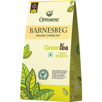 Goodricke Barnesbeg Organic Darjeeling Green Tea - 100Gm | 100% Organic & Natural Loose Leaves | Sweet Mellow Flavor | Irresistible Aroma