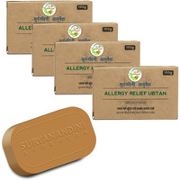 Suryanandini Ayurveda Organic Ayurvedic Allergy Relief Soap, Tvacha Shodakh Soap For All Type Skin Allergy | Chemicals Free Soap | - 100 Gm Each (Pack Of 4).